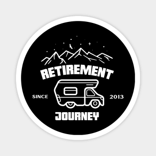 Retirement Journey Magnet